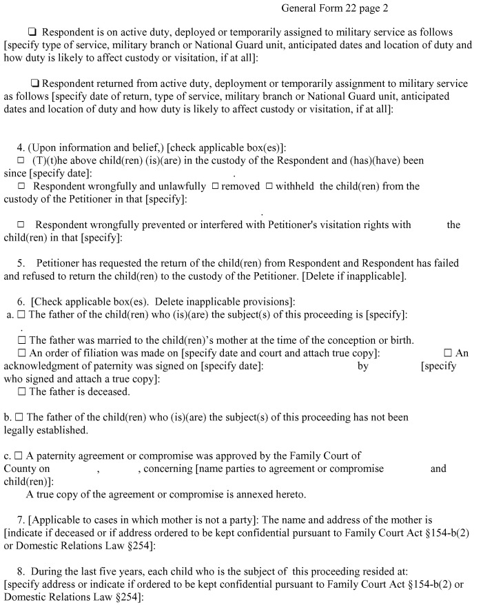 Image 2 within 22 CRR-NY D IV A General Form 22