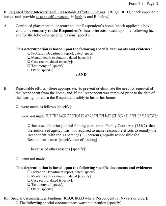 Image 2 within 22 CRR-NY D IV A Form 7-3