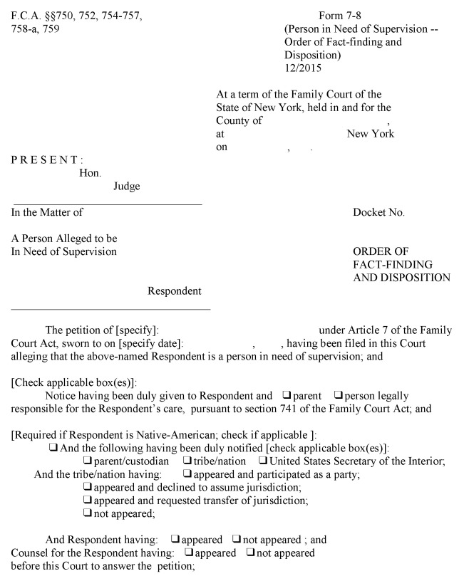 Image 1 within 22 CRR-NY D IV A Form 7-8