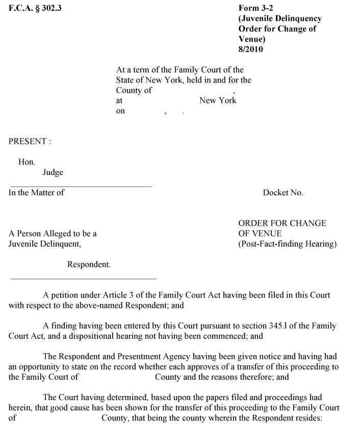 Image 1 within 22 CRR-NY D IV A Form 3-2