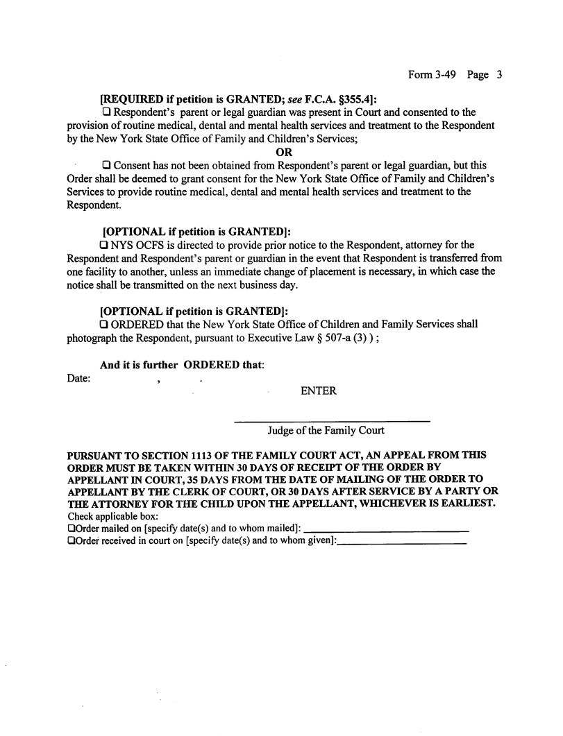 Image 3 within 22 CRR-NY D IV A Form 3-49