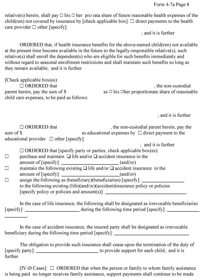 Image 8 within 22 CRR-NY D IV A Form 4-7a