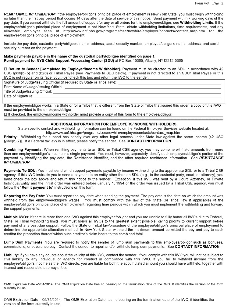 Image 2 within 22 CRR-NY D IV A Form 4-9