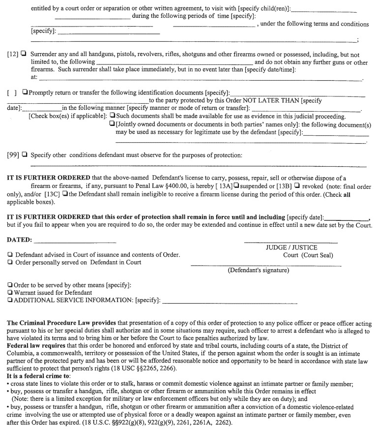 Image 2 within 22 CRR-NY D VI Criminal Form 1